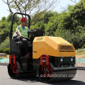 Compactador de construcción de carretera de mini rodillo vibratorio diesel de 1.7 toneladas